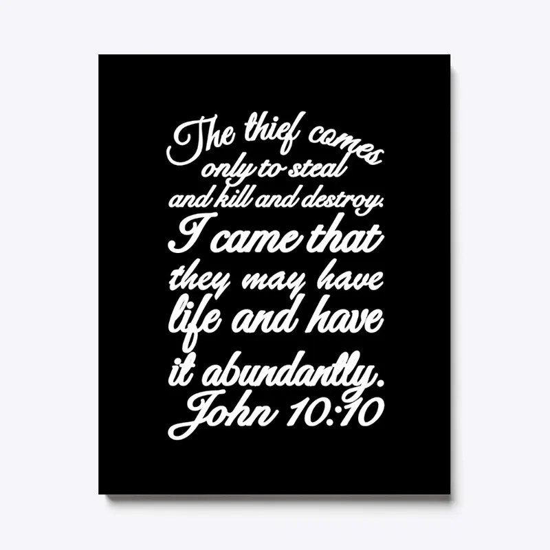 John 10:10